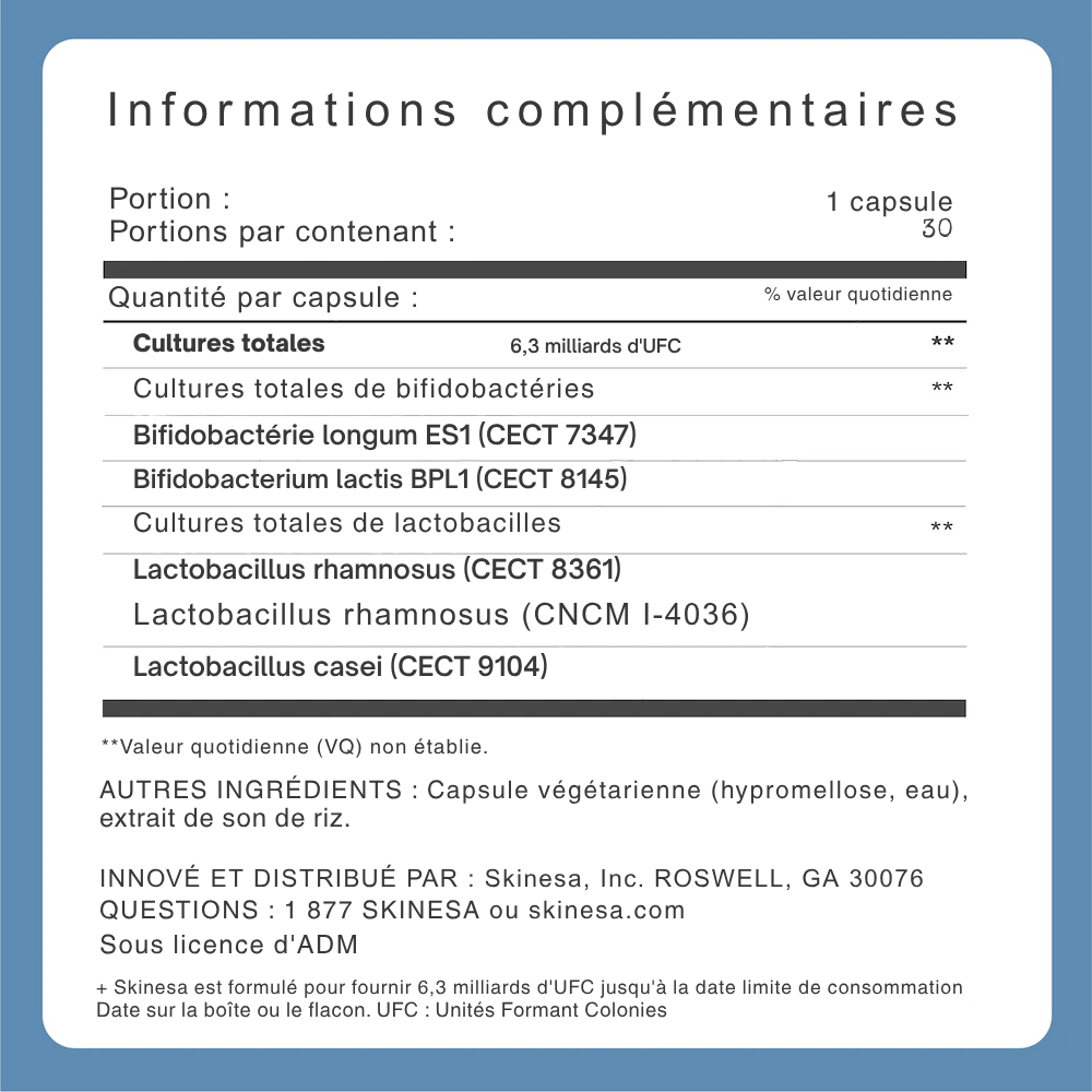 Kyraé - Probiotique Peau